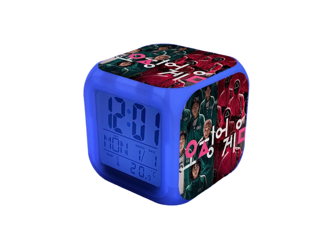 Laxiscreed Despertador Com Mudança De 7 Cores E Iluminação Suave Para Dormir