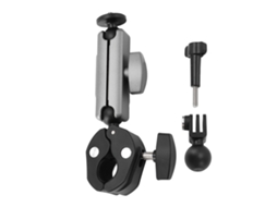 Camera Motorcycle Mount Strong Bearing Capacity Solid Structure 360 Deg Rotation Action Camera Handlebar Mount LAXISCREED