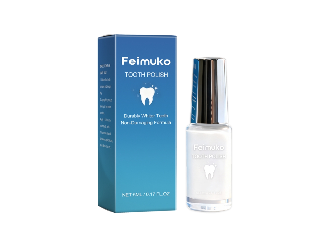 Tinta De Cuidado Dental Feimuko Fórmula Suave Limpeza Diária Clareamento Fragrância Fresca