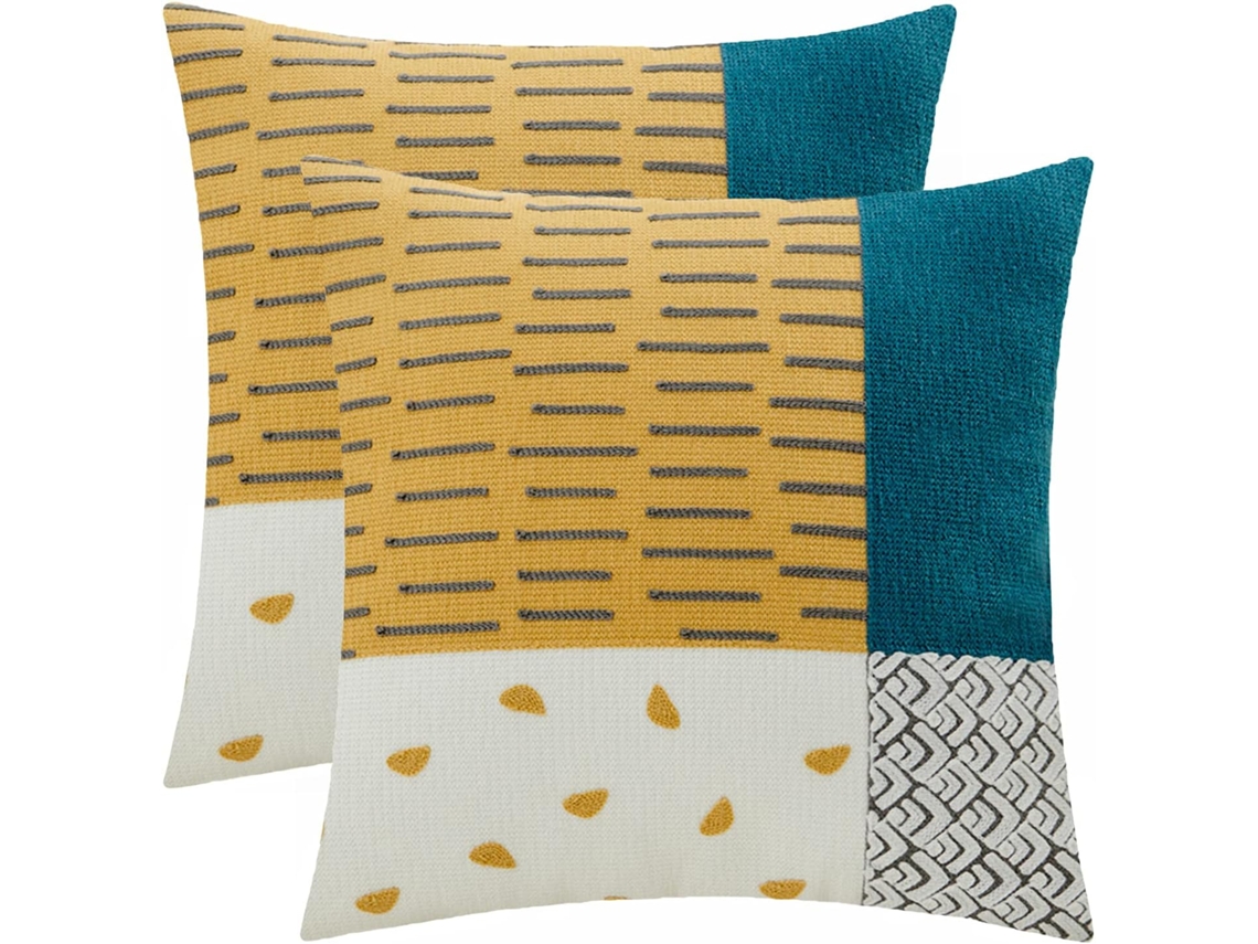 Conjunto De 2 Capas De Almofada - Minimalistas