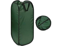 Suporte Portátil Dobrável Para Sacos De Folhas Em Tecido Oxford.