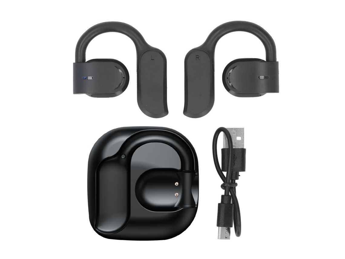 Fones de Ouvido Bluetooth 5.4 Sem Fio True Wireless Stereo Condução Óssea Ipx7 Resistente À Água | S/MARCA