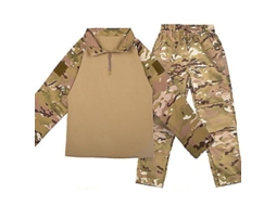 Conjunto de uniforme tático militar Rebe-Boy's, fantasia camuflada para caminhadas, treinamento e atividades ao ar livre (sem chapéu), tamanho 150 Lg Cp cinza.