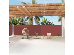 Vidaxl Toldo Lateral Retrátil 180x1200 Cm Castanho