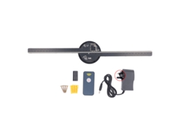 Ventilador Holograma 3d 42cm 800x480p 224 Led Wifi App Controle Remoto 100-240v Plug Gb