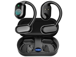 Auriculares De Condução Óssea Bluetooth 5.3 Gancho De Orelha Cancelamento De Ruído Microfone Para Chamadas Ipx5 Lurelia