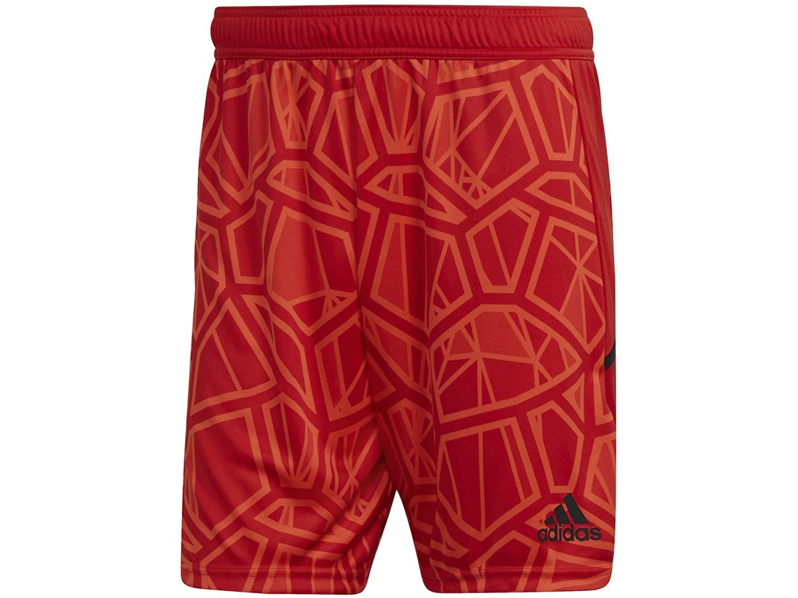 Adidas Condivo Calções de guarda-redes para homem 22 vermelho H18814 Xl