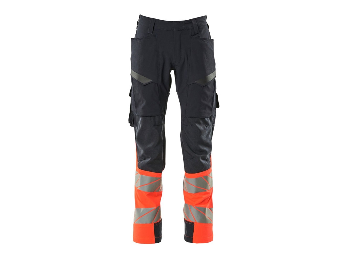 Calças Grandes Com Bolsos Nas Coxas Accelerate Safe 19379 Preto 52 / 35 MASCOT