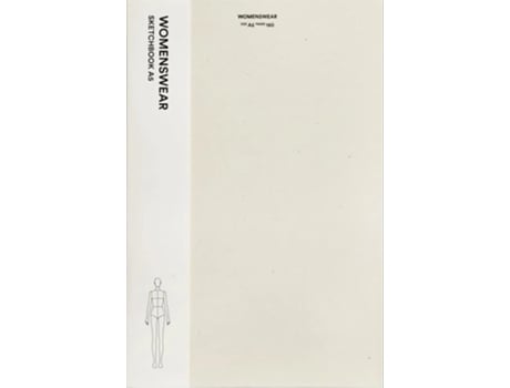 Livro Fashionary Womenswear Sketchbook A5 De Fashionary (inglês - Capa Dura)
