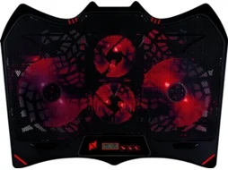 Suporte Cooler Gaming NPLAY Unstoppable 5.0 (Outlet Grade A - Preto e Vermelho)