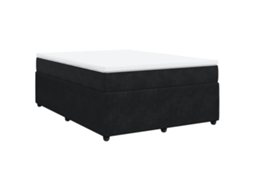 Box Spring Bed, Box Spring Beds Vidaxl Preto Veludo (140 X 200 Cm)