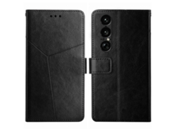 Capa De Couro Tipo Y Para Celular