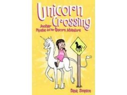 Livro Unicorn Crossing de Dana Simpson (Inglês)