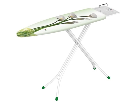 GIMI Classic Tábua de Passar Roupa Grande Algodão Ferro a Seco Ou a Vapor Multicolor Branco Padrão Padrão Floral