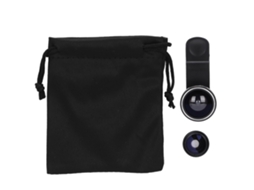 Lente de Celular LAXISCREED 3em1 0.65x Wide angle Fish eye
