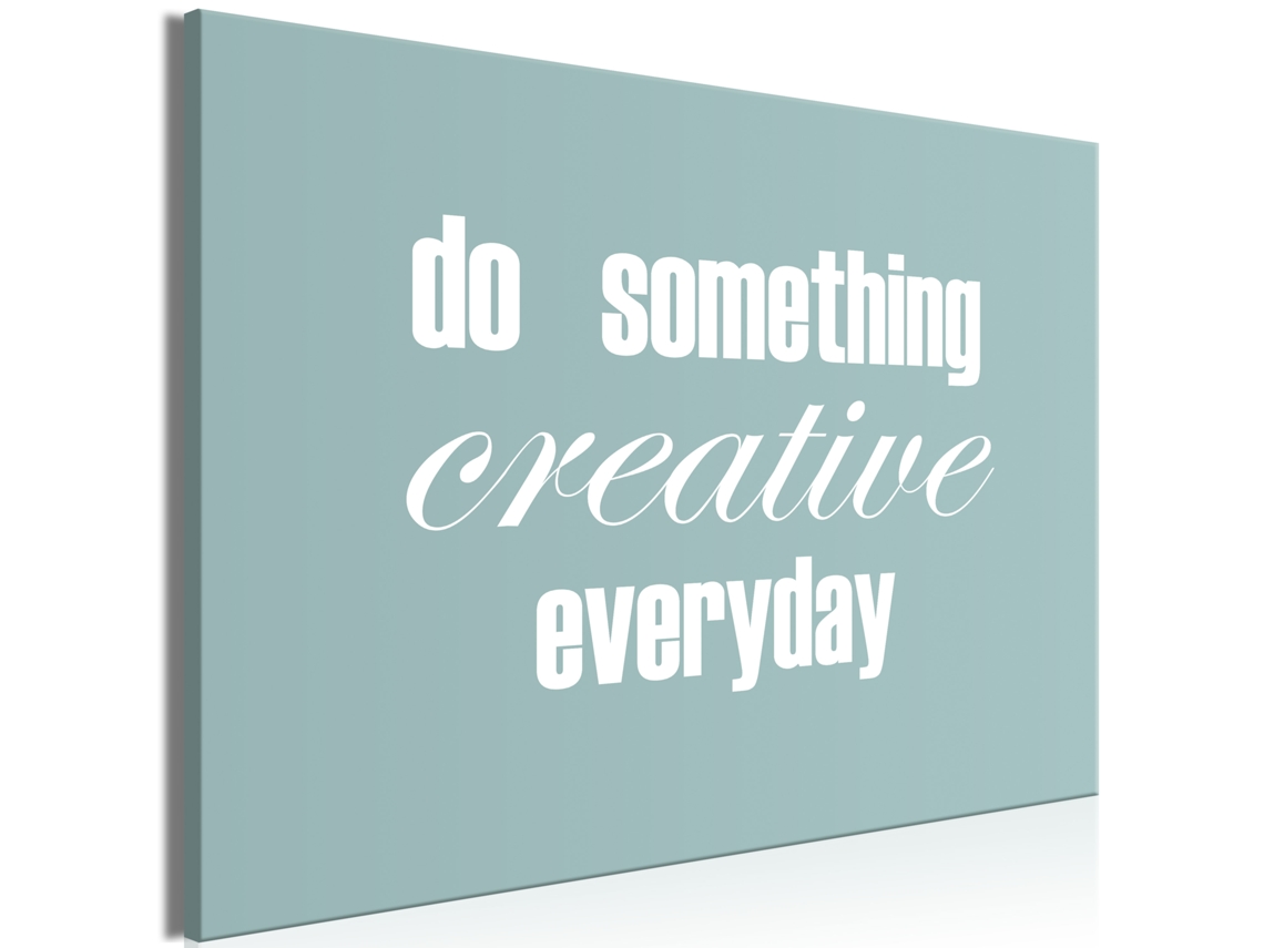 Quadro ARTGEIST Do Something Creative Everyday (1 Part) Wide (30x20)