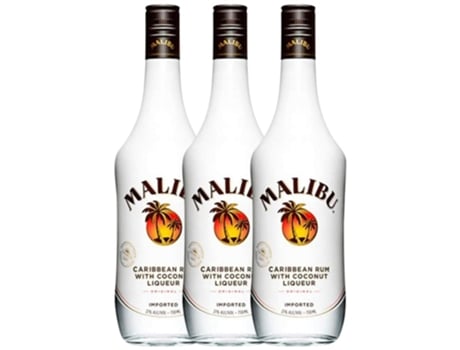 Licor MALIBÚ Malibú (1 L - 3 unidades)