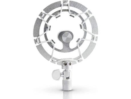 Suporte Antichoque Para Microfone Auphonix Escudo De Isolamento 5,5 X 3,5 Polegadas Prata