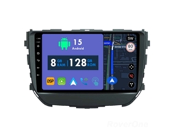 Auto Rádio Carro Bluetooth Autoradio 8GB RAM 128G ROM CarPlay Navegação GPS Ecrã Táctil RoverOne para Suzuki Vitara Brezza 2016-2019  