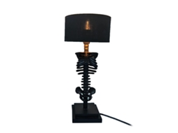 Laxiscreed Abajur De Mesa Esqueleto Para Iluminação Decorativa Na Sala