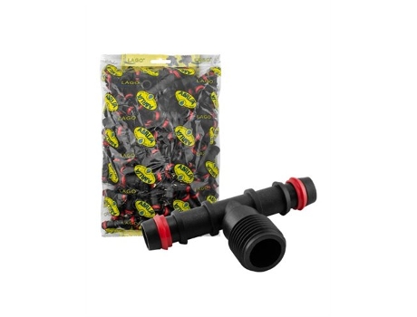 Camiseta Macho Com Bolsa Para Anel De Segurança, 100 Unidades 20 Mm 1/2, Abrisa.