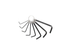 Conjunto De Chave Allen De Carbono Stein Com Anel 10 Peças