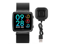 Pulseira Inteligente Pulseira Inteligente com Tela Colorida Bl89 (preto) EOOCOO (monitoramento de Pressão Arterial, Monitoramento de Sono)