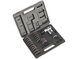 Kit De Mini Lixadeira Pneumática De 50 Mm Com 35 Peças