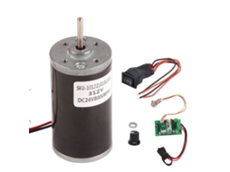Motor De Ímã Permanente Dc De Baixo Ruído Mini Alto Rpm 24v8000 Para Gerador Diy Cw Ccw