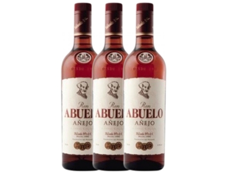 Rum ABUELO Abuelo Añejo (1 L - 3 unidades)