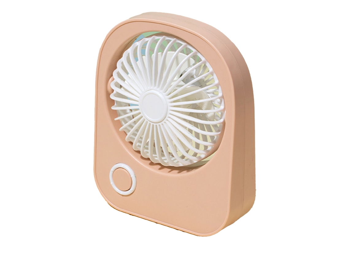 Laxiscreed Ventilador Compacto De Mesa Com Carregamento Usb E Ângulo De Vento Ajustável