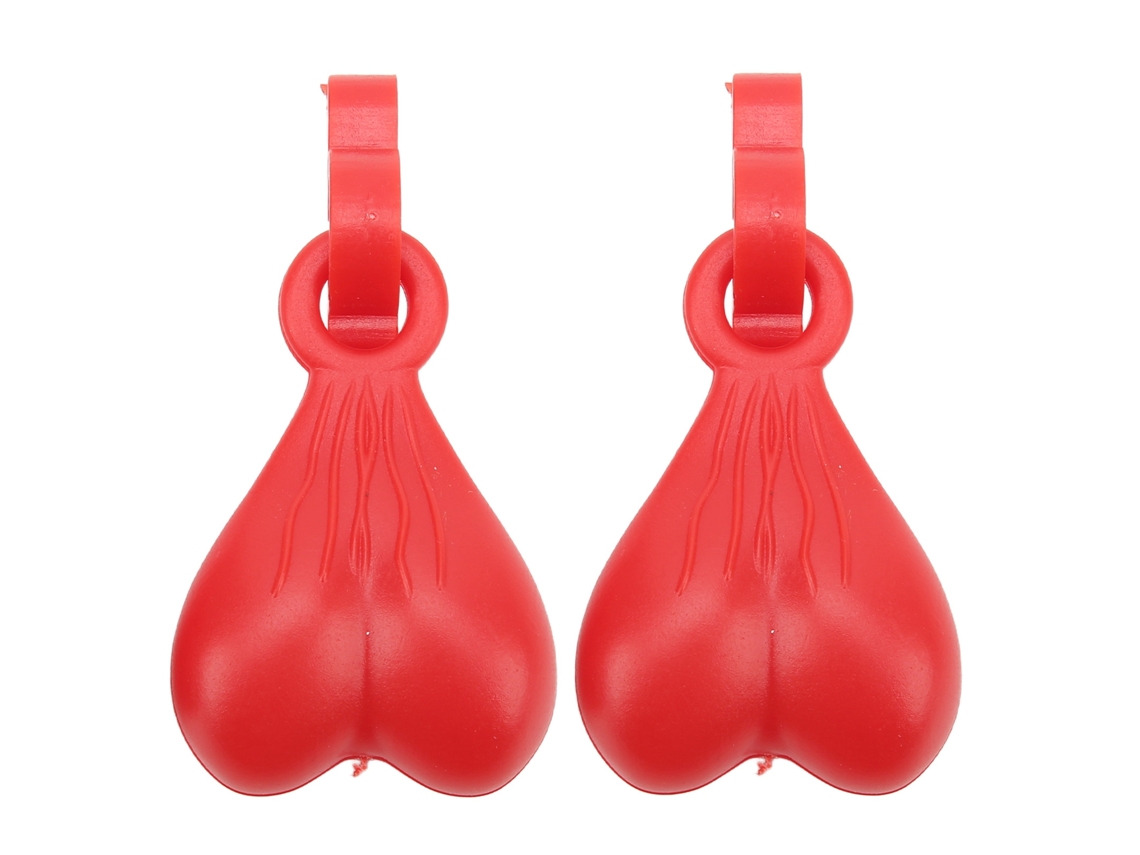 Chaveiro de Chinelo Cute Estiloso Presente Aniversário Vermelho