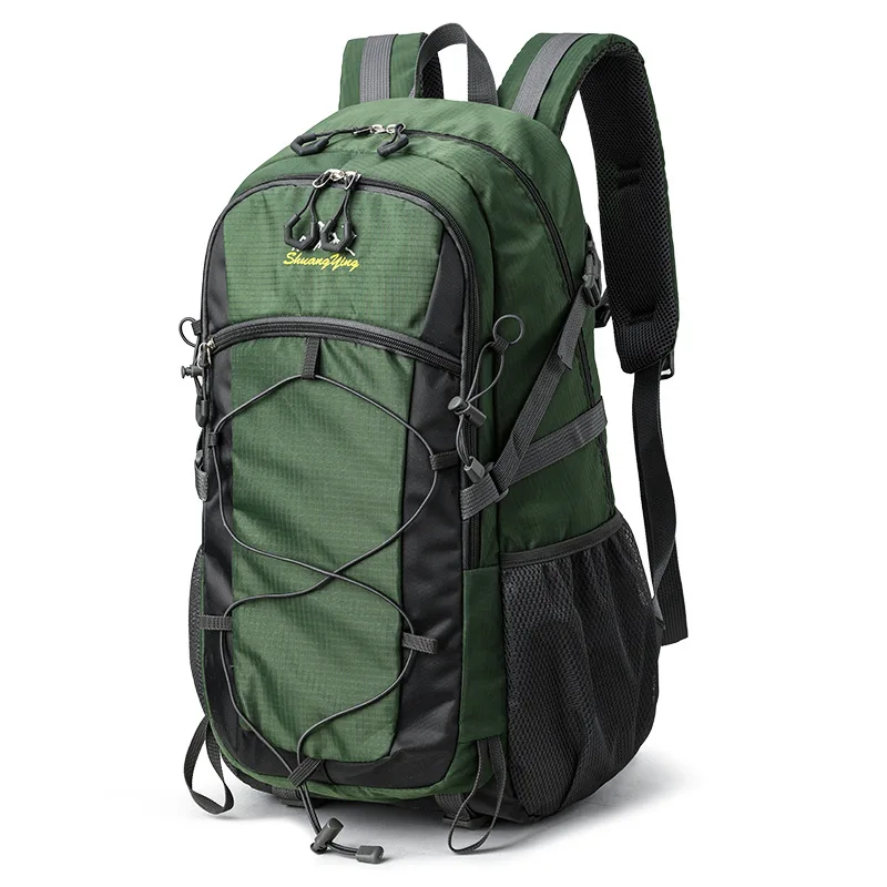 (ysjy170-verde) Mochila De Caminhada Unissex, Mochila Impermeável Para Montanhismo E Atividades Ao Ar Livre
