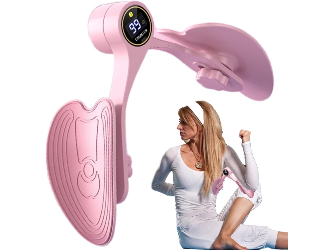 Aparelho Para Exercícios De Coxa E Quadril, Rotação De 360 Graus, Visor Inteligente Ajustável