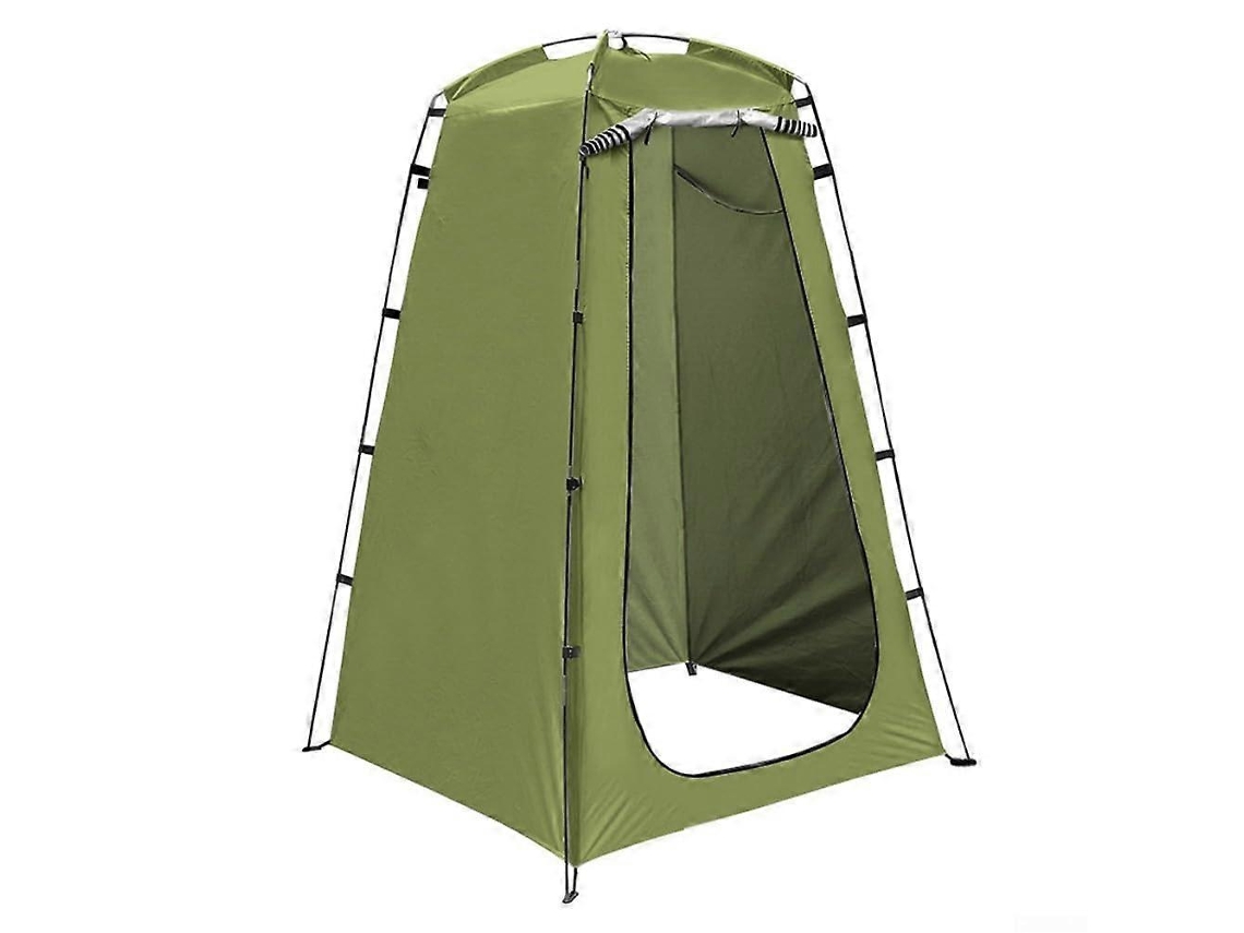 Tela De Privacidade Para Chuveiro Externo, Barraca, Vestiário, Banheiro Para Camping E Praia Com Tecido Prateado 190t PENGDSJE (verde)