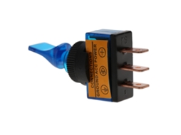 Interruptor Led Laxiscreed 12vdc 20a Com Manípulo Curto E 3 Pinos Para Automóveis