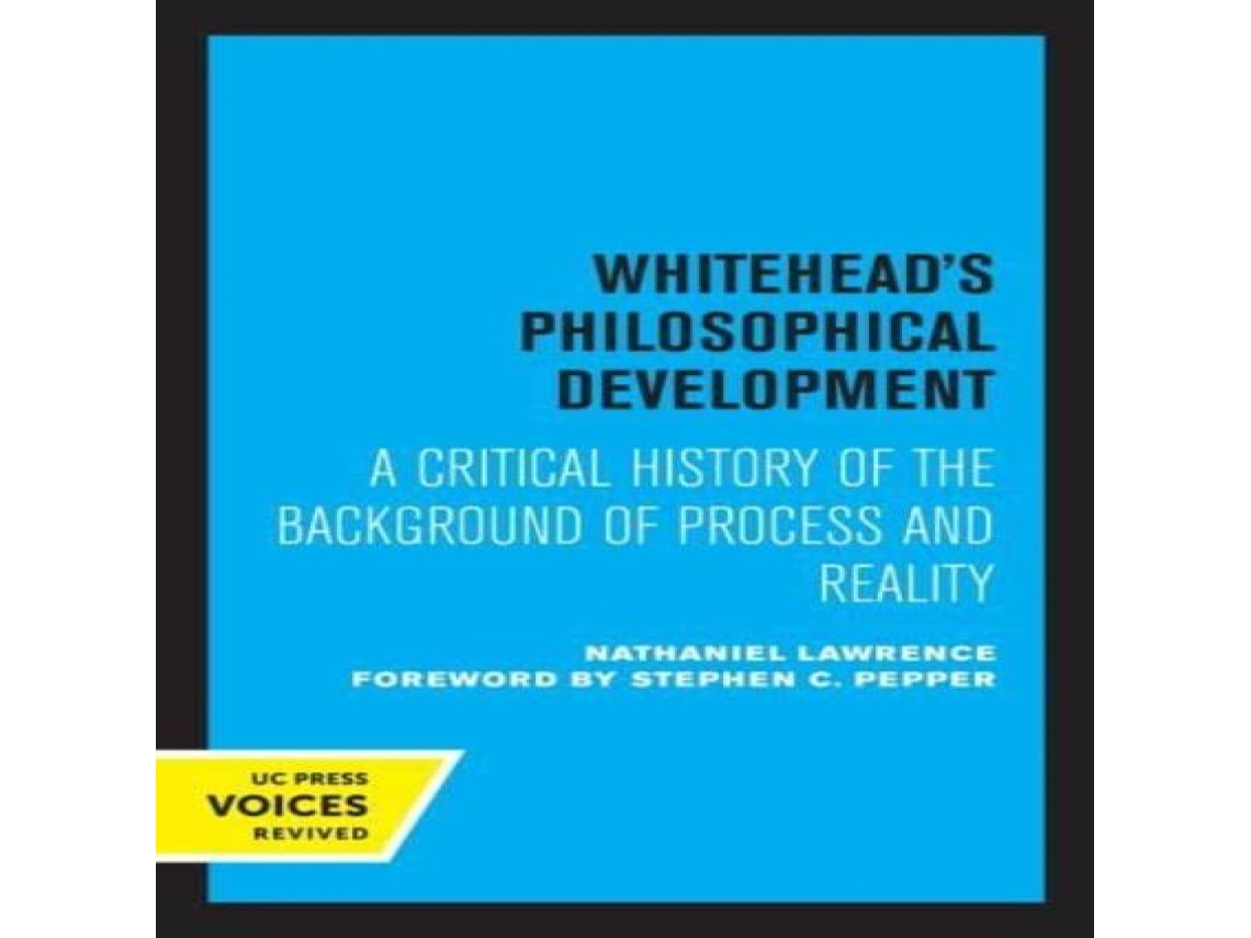 Livro Whiteheads Philosophical Development de Nathaniel Lawrence (Inglês)