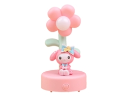 Lampião de Noite Cute Infantil Resina Flor Cartoon Multifuncional para Quarto | S/MARCA