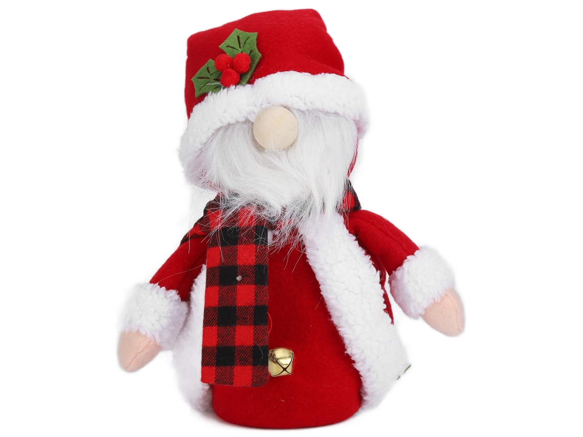 Decoração Natalícia Com O Boneco Laxiscreed Para Festas E Casa Com Papai Noel