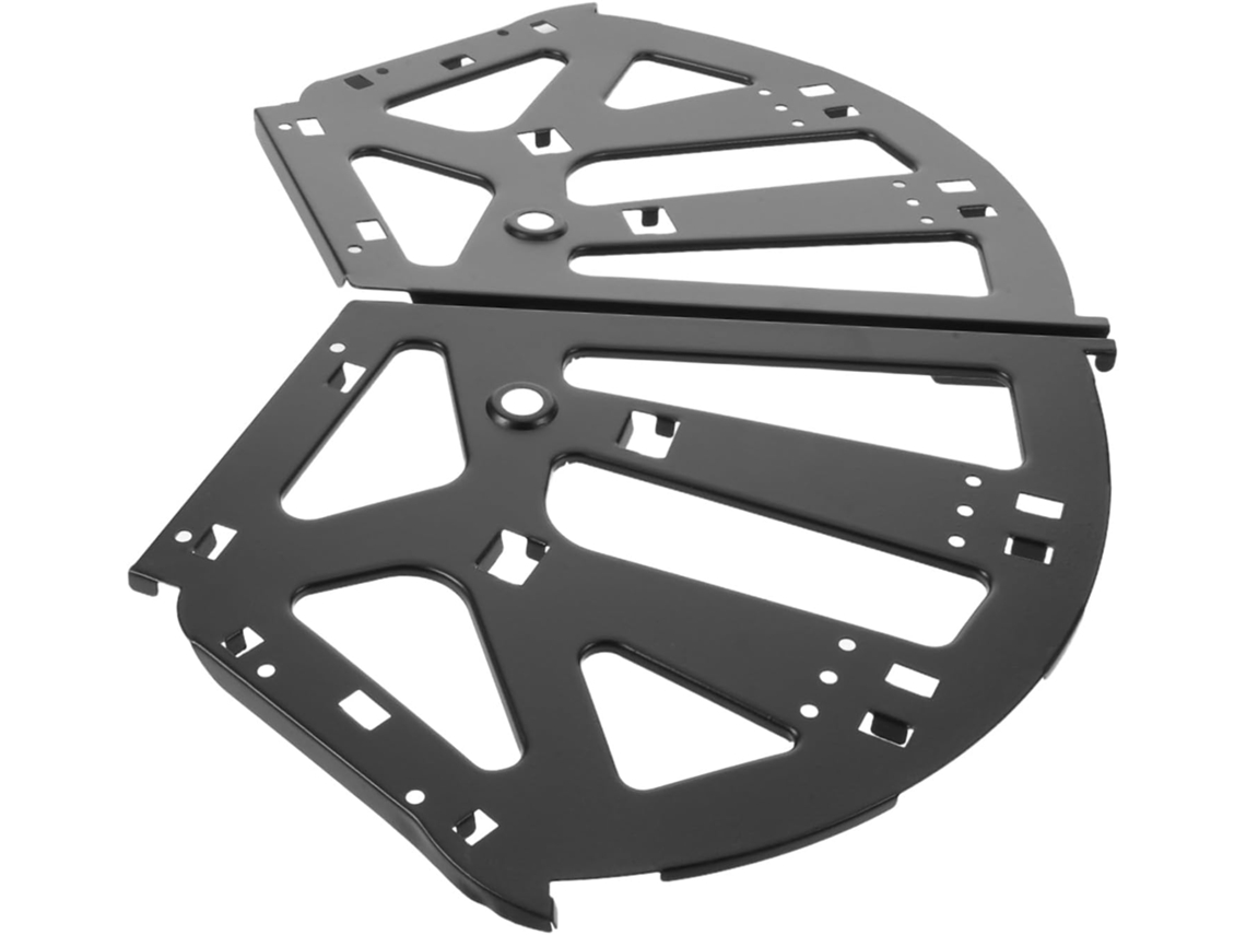 Dobradiças De Aço Inoxidável Preto Garneck Para Sapateira Com Estrutura Três Camadas, Ideais Para Ambientes Movimentados