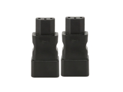 Aetheria 2 Adaptadores de Tomada Iec320 C20 para C13 Plug And Play para Ups Pdu Servidor 4000w