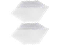 Bestoyard Pochettes Trous Protection 11 Organização Álbum De Fotos Para Transparentes Em Plástico 50 Feuilles