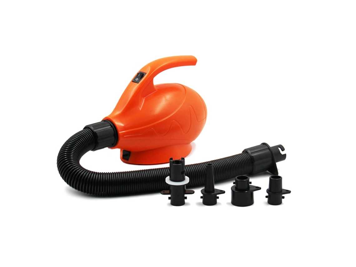 Lurelia Bomba Elétrica De Ar Abs Para Colchões Infláveis Com Bicos, 1,8m, Laranja