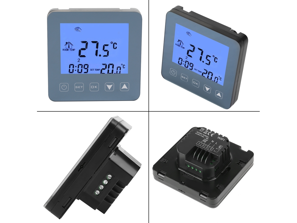 Termostato Digital Wifi com Ecrã Lcd