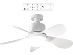 Ventiladores De Teto Para Quarto, Ventilador De Teto Silencioso Com Luz, Eletrodoméstico