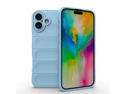 Capa Magic Shield Para Iphone 16 Plus - Tpu Com Forro Aveludado E Proteção Anti-quedas