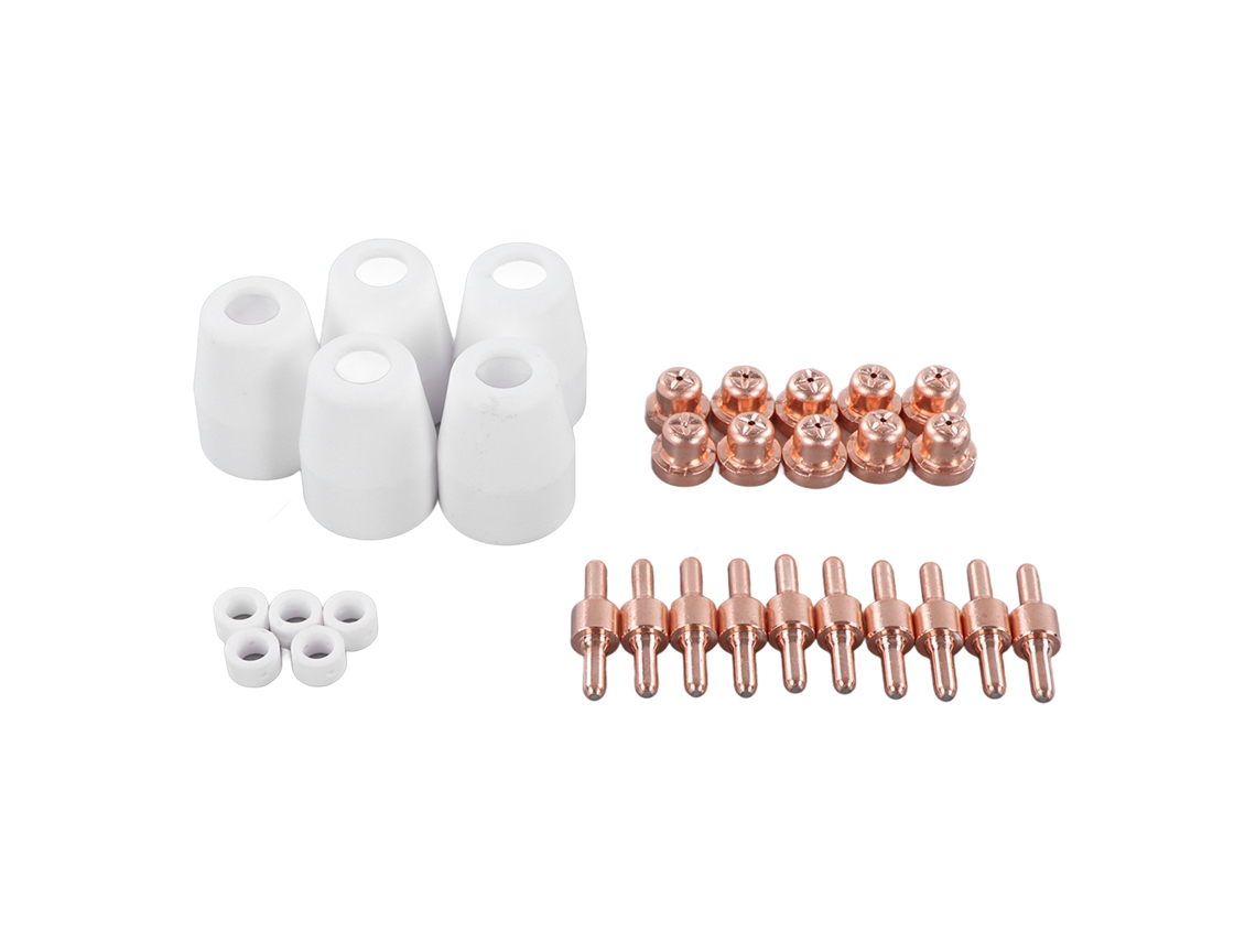 Kit De Consumíveis Laxiscreed Compatível Com Torches Plasma Pt31 E Lg40, Alta Performance E Durabilidade