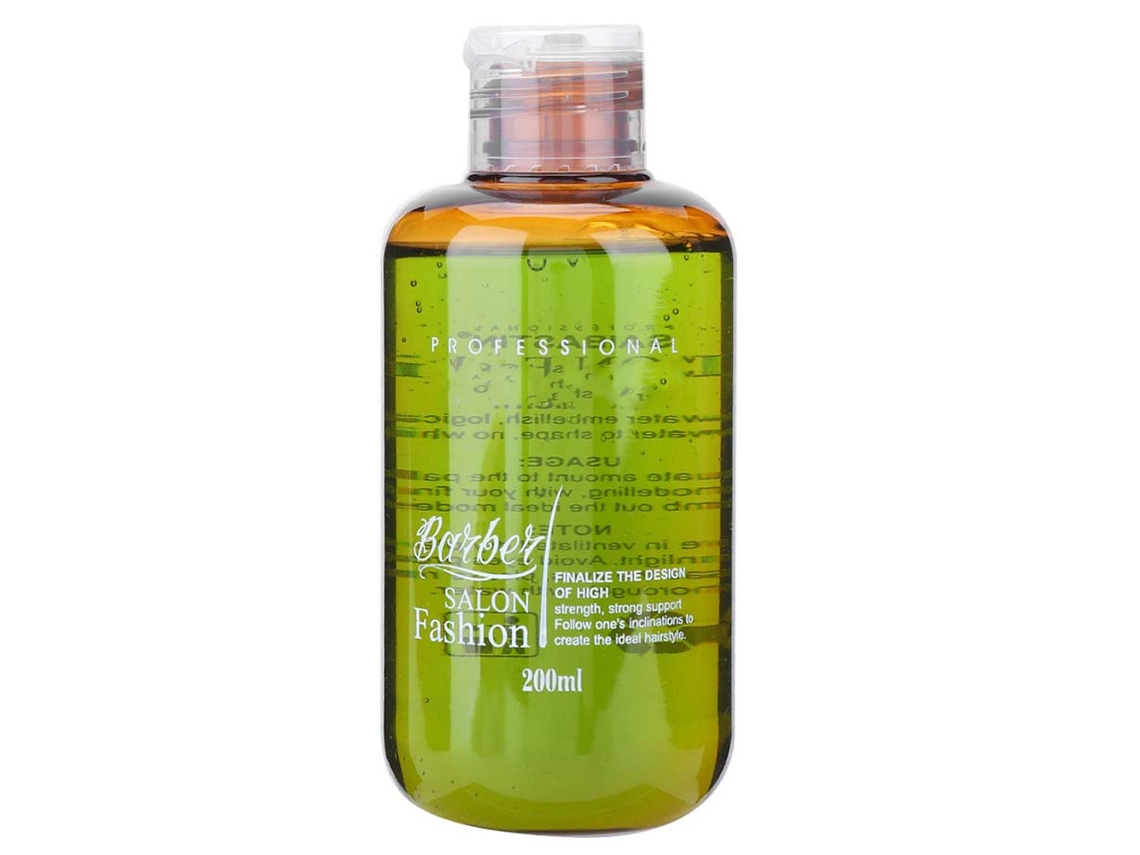 Gel De Pentear Para Homens 200ml Com Fixação Forte E Duradoura, Óleo Para Modelagem Capilar Natural