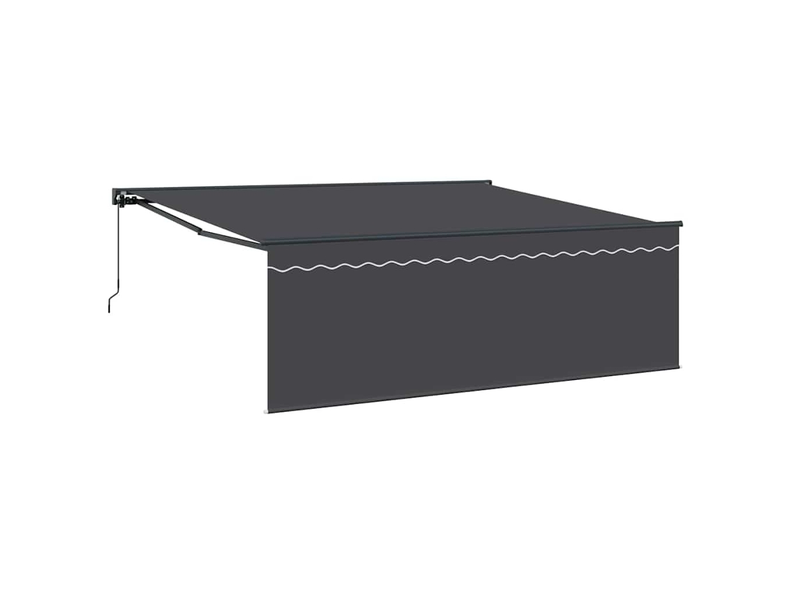 Toldo Retrátil 400x300cm Poliéster e Alumínio MAISON EXCLUSIVE