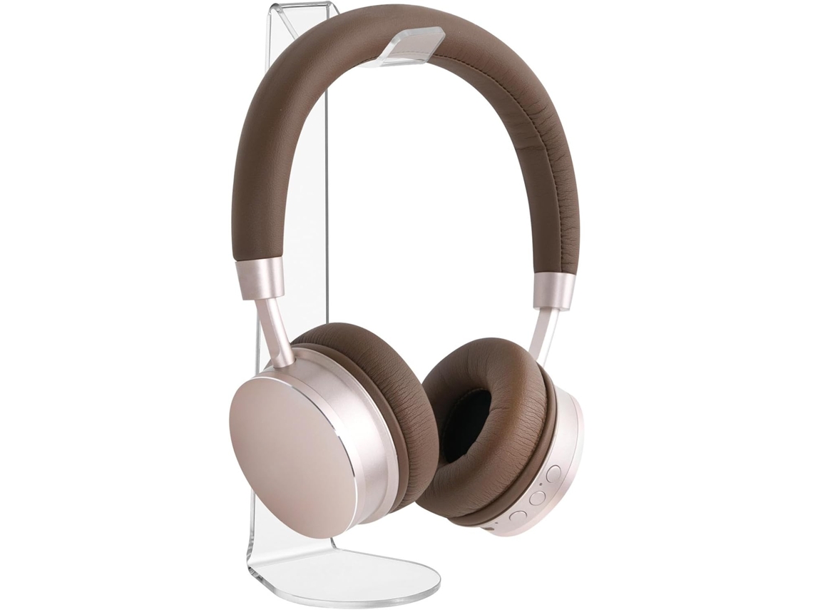 Suporte Para Fones De Ouvido Jojofuny, Suporte Prático Em Acrílico, Base Plana E Estável, Acabamento Elegante, Para